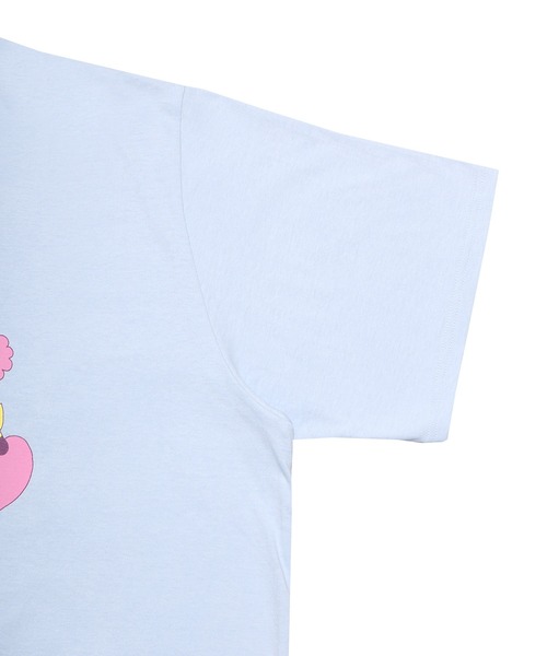 PUNYUS（プニュズ）の「10thフレンズビッグＴシャツ（Tシャツ/カットソー・レディース・サックスブルー/ホワイト/グリーン・3/4）」の22枚目の写真