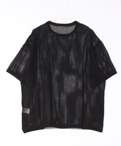 Revo.(レボ)の「Revo. コットンメッシュ SS Tee(Tシャツ/カットソー・メンズ・グレー/カーキ/ナチュラル/ブルー/ブラック・2/1)」の16枚目の写真