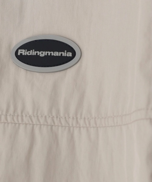 Ridingmania（ライディングマニア）の「【Raidingmania/ライディングマニア】ナイロンウォームアップ/ミリタリーベスト（ベスト・メンズ・オフホワイト/ブラック・LARGE/MEDIUM）」の9枚目の写真