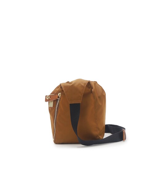 ORSETTO（オルセット）の「ORSETTO（オルセット）【別注カラーあり】METALLO／ナイロントートバッグ（ショルダーバッグ・レディース・ブラウン系/ブラック・00）」の10枚目の写真