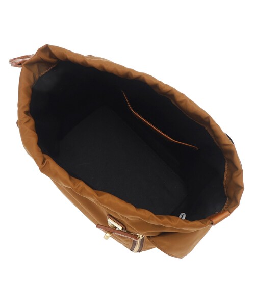 ORSETTO（オルセット）の「ORSETTO（オルセット）【別注カラーあり】METALLO／ナイロントートバッグ（ショルダーバッグ・レディース・ブラウン系/ブラック・00）」の7枚目の写真