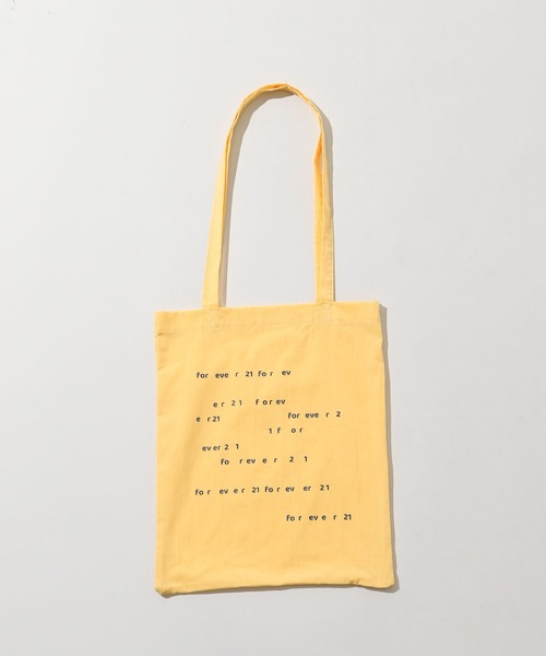 FOREVER 21(フォーエバー トゥエンティーワン)の「【2025SS】アソートロゴトート(トートバッグ・レディース・イエロー/ブルー/オフホワイト/ピンク/レッド/ダークブラウン/ネイビー/ブルー系その他/オレンジ/グリーン/アイボリー/ピンク系その他/ブルー系その他2/ライトピンク/カーキ/ホワイト・FREE)」の11枚目の写真
