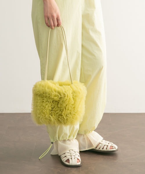 KBF（ケイビーエフ）の「ボリュームチュールBAG（ショルダーバッグ・レディース・レッド/ブラック/グリーン系その他・ONE）」の16枚目の写真