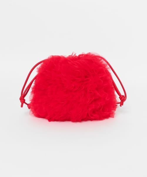 KBF（ケイビーエフ）の「ボリュームチュールBAG（ショルダーバッグ・レディース・レッド/ブラック/グリーン系その他・ONE）」の13枚目の写真