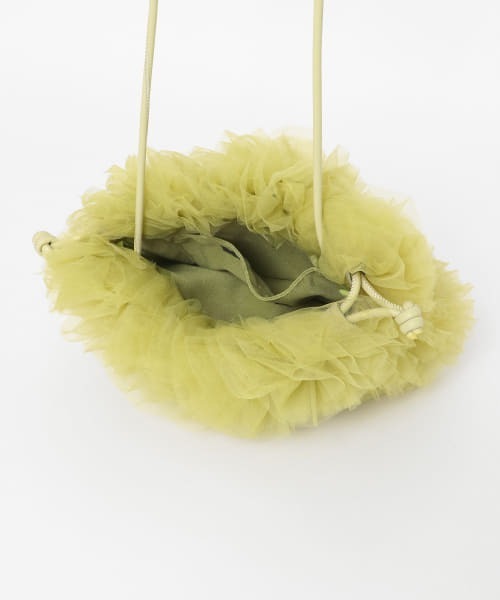 KBF（ケイビーエフ）の「ボリュームチュールBAG（ショルダーバッグ・レディース・レッド/ブラック/グリーン系その他・ONE）」の6枚目の写真