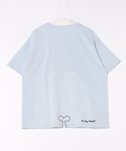 LB/S (エルビーエス)の「【Hi Hey Hoooo/ハイヘイホー】くま さめ顔どんTシャツ アニマルシリーズ(Tシャツ/カットソー・レディース・ベージュ/サックスブルー・FREE)」の22枚目の写真