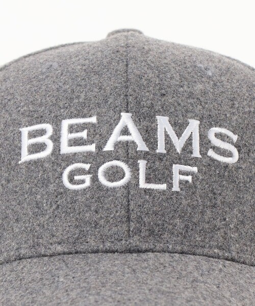 BEAMS GOLF(ビームスゴルフ)の「スフィダンテ ウール キャップ(キャップ・メンズ・ネイビー/ライトブラウン/グレー・ONE SIZE)」の6枚目の写真