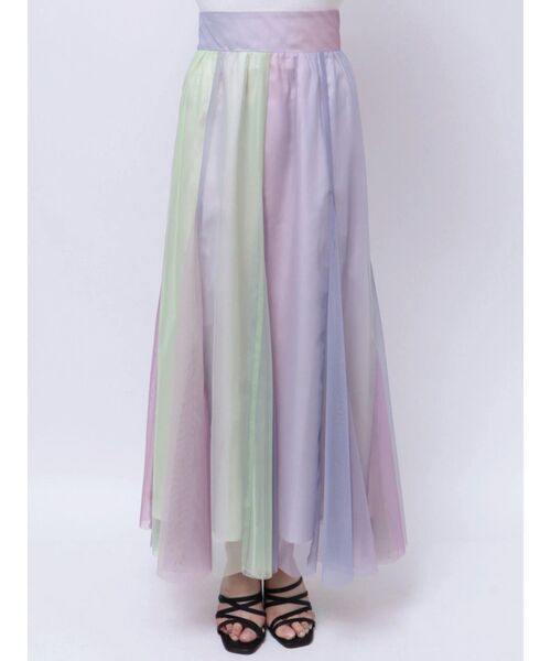 MERCURYDUO(マーキュリーデュオ)の「グラデーションチュールボリュームスカート(スカート・レディース・パープル/ブラウン/その他1・SMALL/MEDIUM)」の18枚目の写真