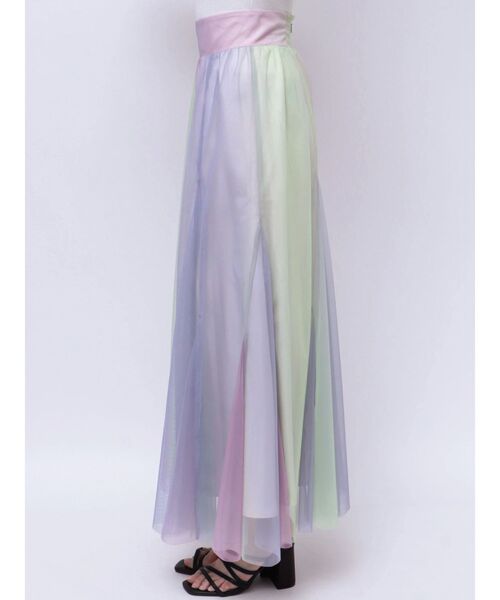 MERCURYDUO チュールスカート MERCURYDUO スカート グラデーションチュールボリュームスカート