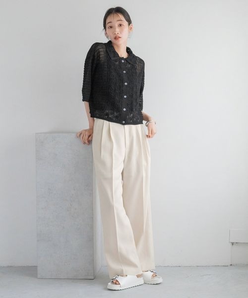 ヒロ@YK様❁専用ページ LOWRYS FARM（ローリーズファーム）の「レーシーポロニット5S