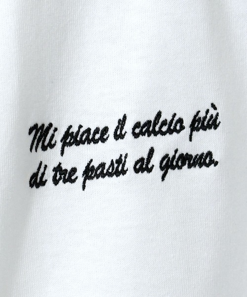 Starting Over（スターティングオーバー）の「oversize sleeve line ringer long sleeve T-shirt/オーバーサイズ 袖ライン ワンポイント ロゴ 刺繍 リンガー ロングスリーブTシャツ（Tシャツ/カットソー・メンズ・ブラック系その他/ブラック/ホワイト/ホワイト系その他・S/M/L/XL）」の8枚目の写真