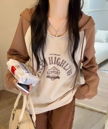 ラグランロゴTシャツ