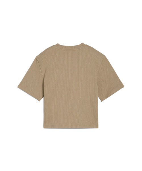 PUMA（プーマ）の「PUMA プーマ ウィメンズ CLASSICS リブ リラックス 半袖 Tシャツ（Tシャツ/カットソー・レディース・パープル/ブラック/グリーン・X-LARGE/LARGE/MEDIUM/SMALL）」の12枚目の写真