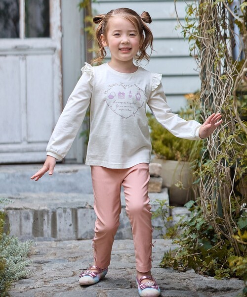 ANY(エニィ)の「【WEB限定】7daysプリントTシャツ(Tシャツ/カットソー・キッズ・アイボリー系/ピンク系/サックスブルー系/ネイビー系/ライラック系・90/100/110/120/130)」の7枚目の写真