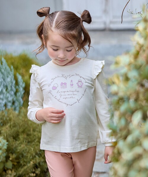 ANY(エニィ)の「【WEB限定】7daysプリントTシャツ(Tシャツ/カットソー・キッズ・アイボリー系/ピンク系/サックスブルー系/ネイビー系/ライラック系・90/100/110/120/130)」の8枚目の写真