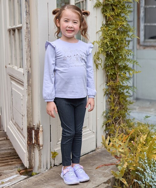 ANY(エニィ)の「【WEB限定】7daysプリントTシャツ(Tシャツ/カットソー・キッズ・アイボリー系/ピンク系/サックスブルー系/ネイビー系/ライラック系・90/100/110/120/130)」の9枚目の写真