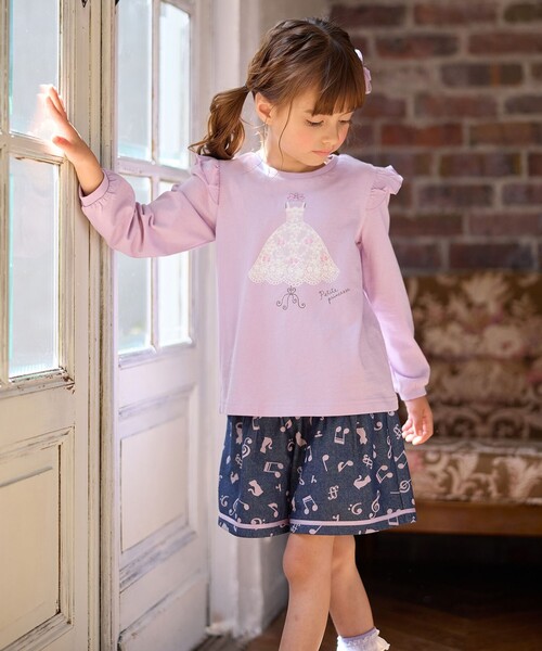 ANY(エニィ)の「【WEB限定】7daysプリントTシャツ(Tシャツ/カットソー・キッズ・アイボリー系/ピンク系/サックスブルー系/ネイビー系/ライラック系・90/100/110/120/130)」の14枚目の写真