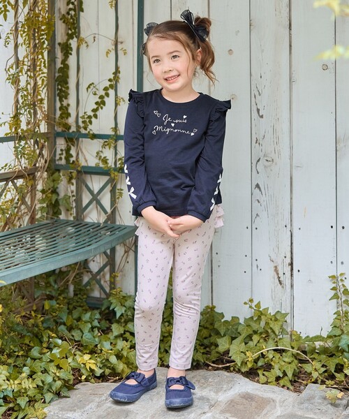 ANY(エニィ)の「【WEB限定】7daysプリントTシャツ(Tシャツ/カットソー・キッズ・アイボリー系/ピンク系/サックスブルー系/ネイビー系/ライラック系・90/100/110/120/130)」の15枚目の写真