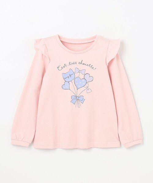 ANY(エニィ)の「【WEB限定】7daysプリントTシャツ(Tシャツ/カットソー・キッズ・アイボリー系/ピンク系/サックスブルー系/ネイビー系/ライラック系・90/100/110/120/130)」の17枚目の写真