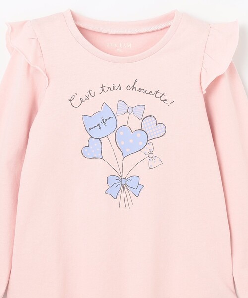 ANY(エニィ)の「【WEB限定】7daysプリントTシャツ(Tシャツ/カットソー・キッズ・アイボリー系/ピンク系/サックスブルー系/ネイビー系/ライラック系・90/100/110/120/130)」の19枚目の写真