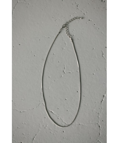 STYLEMIXER（スタイルミキサー）の「スネイクチェーンネックレス（ネックレス・レディース・シルバー/ゴールド・FREE）」の8枚目の写真