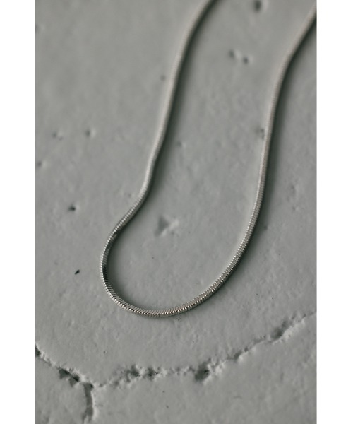 STYLEMIXER（スタイルミキサー）の「スネイクチェーンネックレス（ネックレス・レディース・シルバー/ゴールド・FREE）」の6枚目の写真