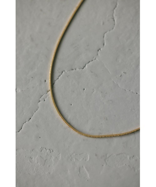 STYLEMIXER（スタイルミキサー）の「スネイクチェーンネックレス（ネックレス・レディース・シルバー/ゴールド・FREE）」の3枚目の写真