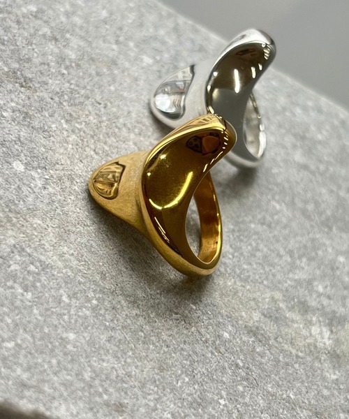 ニュアンスメタルリング（リング）｜Rechic（リシック）のファッション