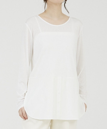 abahouse mavie | 裾切替えレイヤードインナー(Tシャツ/カットソー)