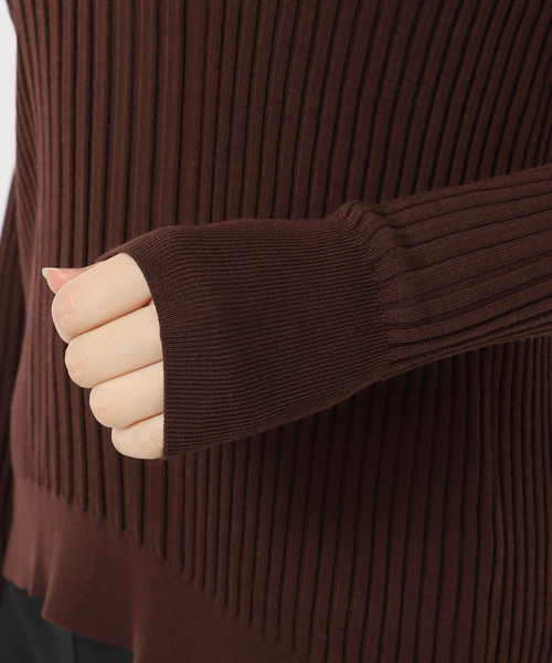 SLOWOOL Vネック プルオーバー（ニット/セーター）｜VERMEIL par