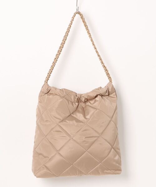 DouDou（ドゥドゥ）の「【WEB限定】キルティングチェーンショルダー（ショルダーバッグ・レディース・ベージュ/グレー・FREE）」の10枚目の写真