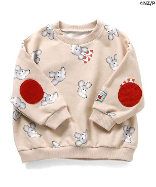 Ampersand（アンパサンド）の「【ねずみくんのチョッキ コラボ】　コーディネートセット（ルームウェア/パジャマ・キッズ・グレー/アイボリー・80/90/100/110/120/130/140）」の19枚目の写真