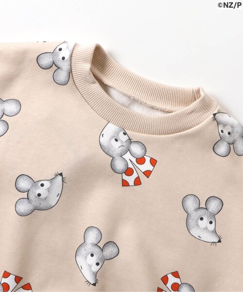 Ampersand（アンパサンド）の「【ねずみくんのチョッキ コラボ】　コーディネートセット（ルームウェア/パジャマ・キッズ・グレー/アイボリー・80/90/100/110/120/130/140）」の22枚目の写真
