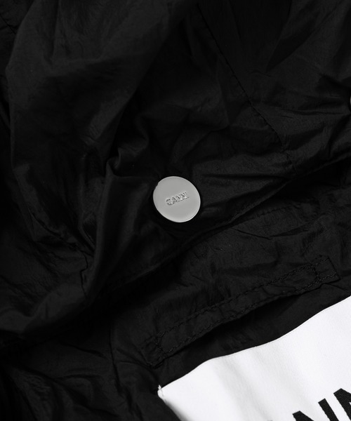 GANNI（ガニー）の「Nylon Tech Puffer Midi Jacket（ダウンジャケット/コート・レディース・ブラック・S/M）」の5枚目の写真