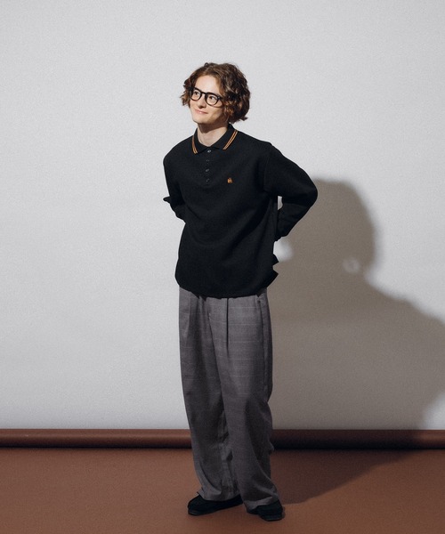 MUHET（ミュエータ）の「アソートチェックパンツ（スラックス・レディース・ネイビー/チャコールグレー・SMALL/MEDIUM/LARGE/X-LARGE）」の15枚目の写真