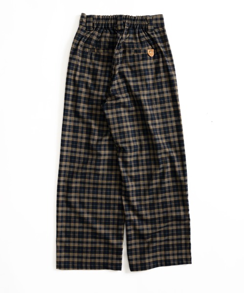 MUHET（ミュエータ）の「アソートチェックパンツ（スラックス・レディース・ネイビー/チャコールグレー・SMALL/MEDIUM/LARGE/X-LARGE）」の18枚目の写真