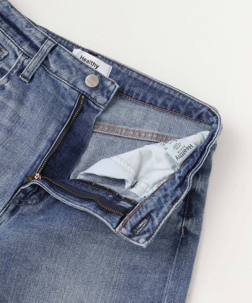 Healthy denim（ヘルシーデニム）の「Healthy DENIM　Pink Pepper（デニムパンツ・レディース・ライトインディゴブルー・25/24/23）」の2枚目の写真