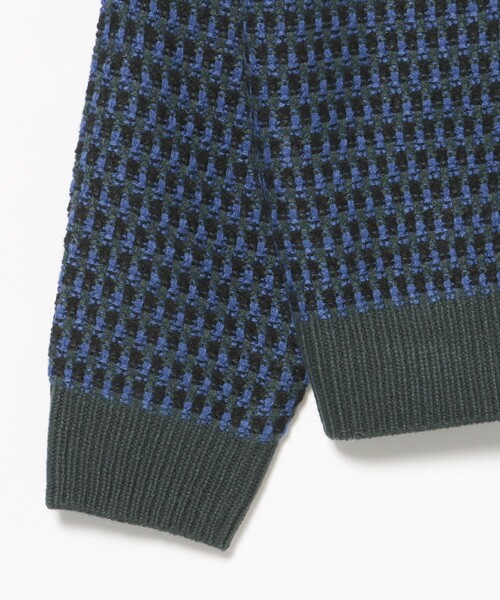 BEAMS HEART(ビームスハート)の「ポップコーン編み クルーネック ニット(ニット/セーター・メンズ・ネイビー/ブラック・SMALL/MEDIUM/LARGE)」の20枚目の写真