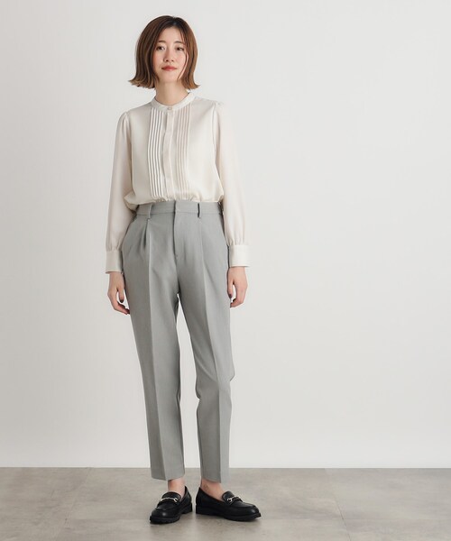 grove（グローブ）の「2WAYストレッチテーパードパンツ（その他パンツ・レディース・グレー/ブラック/ブラウン系その他・02/03/01/04/05）」の5枚目の写真