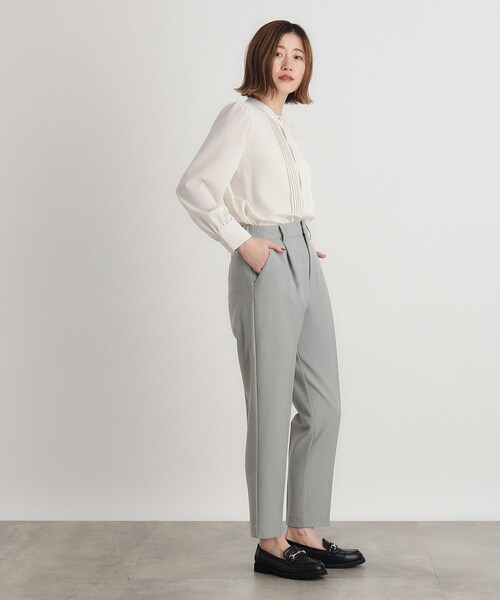 grove（グローブ）の「2WAYストレッチテーパードパンツ（その他パンツ・レディース・グレー/ブラック/ブラウン系その他・02/03/01/04/05）」の6枚目の写真