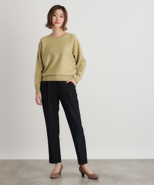 grove（グローブ）の「2WAYストレッチテーパードパンツ（その他パンツ・レディース・グレー/ブラック/ブラウン系その他・02/03/01/04/05）」の10枚目の写真