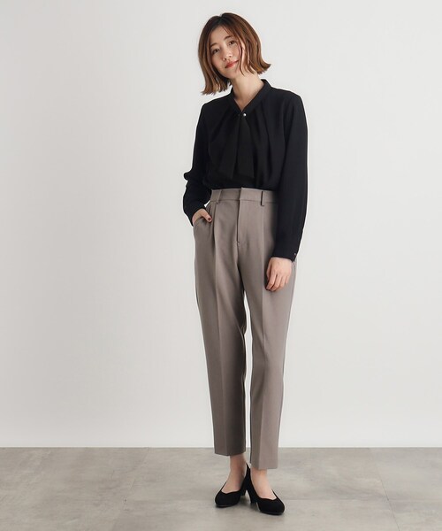 grove（グローブ）の「2WAYストレッチテーパードパンツ（その他パンツ・レディース・グレー/ブラック/ブラウン系その他・02/03/01/04/05）」の13枚目の写真