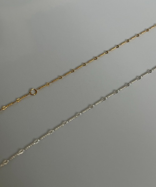 silver925 × ciite' (シルバーキューニーゴシーテ)の「【silver925】delicate chain necklace(ネックレス・レディース・ゴールド/シルバー・FREE)」の18枚目の写真