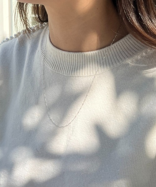 silver925 × ciite' (シルバーキューニーゴシーテ)の「【silver925】delicate chain necklace(ネックレス・レディース・ゴールド/シルバー・FREE)」の20枚目の写真