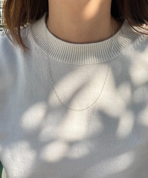 silver925 × ciite' (シルバーキューニーゴシーテ)の「【silver925】delicate chain necklace(ネックレス・レディース・ゴールド/シルバー・FREE)」の22枚目の写真