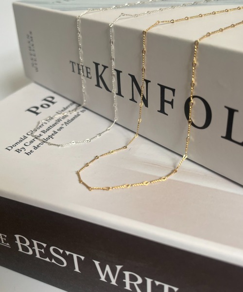 silver925 × ciite' (シルバーキューニーゴシーテ)の「【silver925】delicate chain necklace(ネックレス・レディース・ゴールド/シルバー・FREE)」の13枚目の写真
