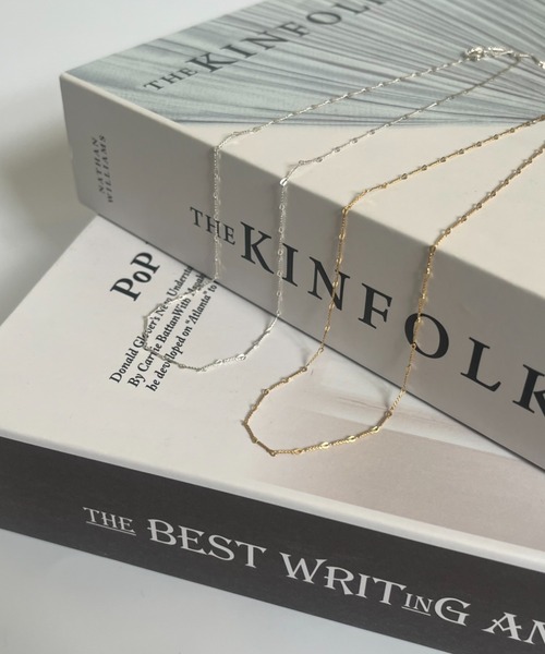 silver925 × ciite' (シルバーキューニーゴシーテ)の「【silver925】delicate chain necklace(ネックレス・レディース・ゴールド/シルバー・FREE)」の14枚目の写真