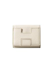 ヒロフ ホワイトレザー三つ折り財布 HIROFU｜ヒロフ（レディース）の財布（三つ折り）通販 - ZOZOTOWN