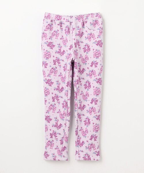 ANY（エニィ）の「7days裏シャギー総柄パンツ（その他パンツ・キッズ・ライラック系3/アイボリー系5/ネイビー系5/ピンク系5/サックスブルー系5・90/100/110/130/120）」の14枚目の写真