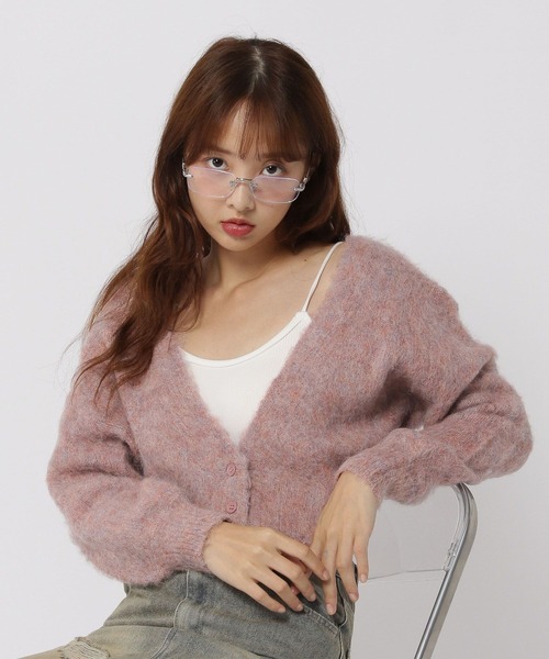 3.3 Field Trip （3.3フィールドトリップ）の「3.3 Field Trip／2WAYカーデ（カーディガン/ボレロ・レディース・オレンジ/ブルー/グレー・FREE）」の21枚目の写真